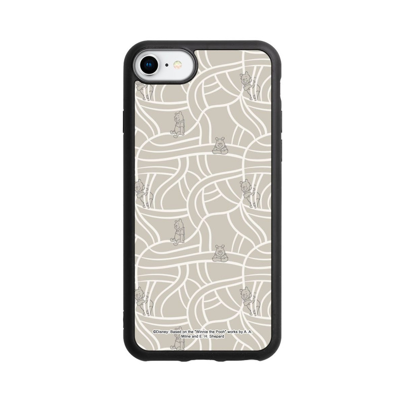 iPhone 7 Base Case Winnie the Pooh Beige Pattern