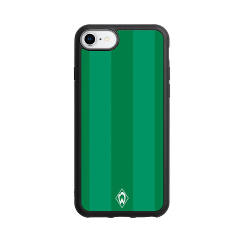 Apple iPhone 7 Base Case Werder Bremen Grün gestreift
