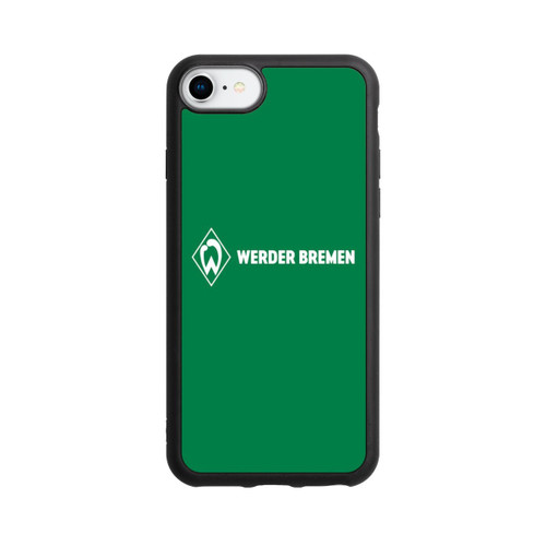 Apple iPhone 7 Base Case Werder Bremen Schriftzug Raute Grün