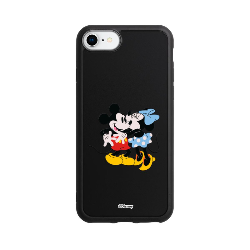 iPhone 7 Base Case Mickey and Minnie Magical Couple Transparent