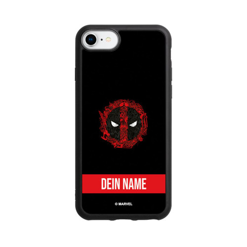 Apple iPhone 7 Base Case Deadpool Logo Personalisierbar