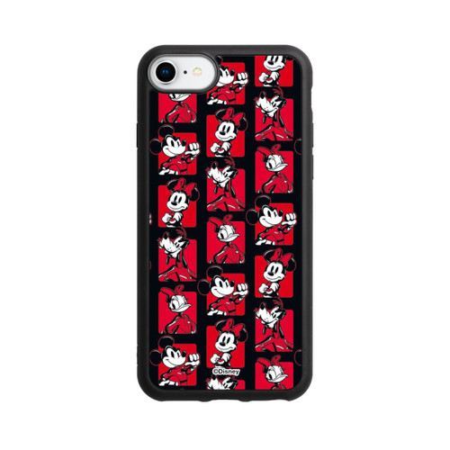 Apple iPhone 7 Base Case Micky Maus Racing Muster Rot