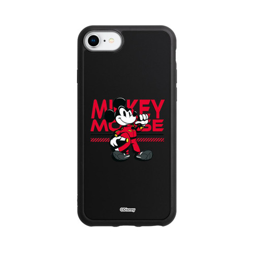 Apple iPhone 7 Base Case Micky Maus Rennfahrer Transparent