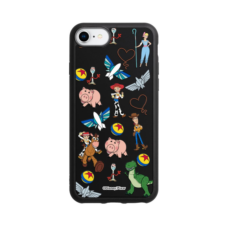 iPhone 7 Base Case Toy Story 5 Hero Toys Pattern Transparent