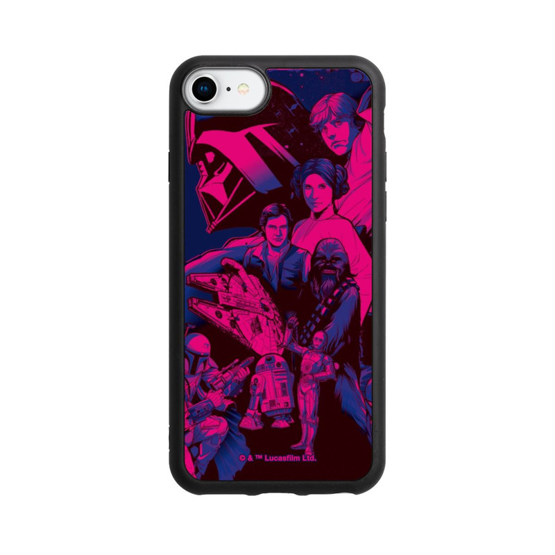 iPhone 8 Base Case StarWars Charaktere - Ultraviolet