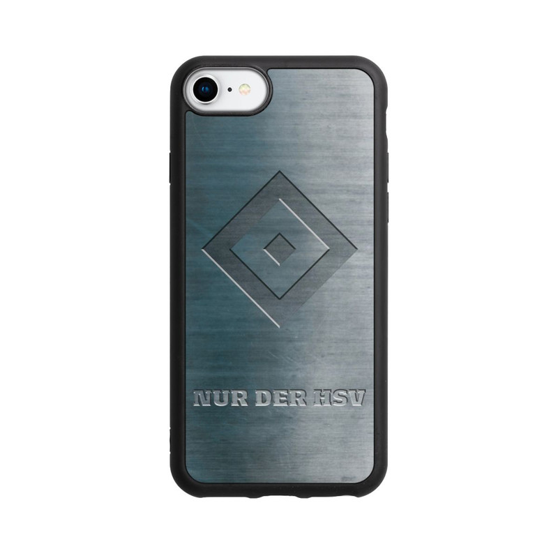 iPhone 8 Base Case Nur der HSV Metalllook