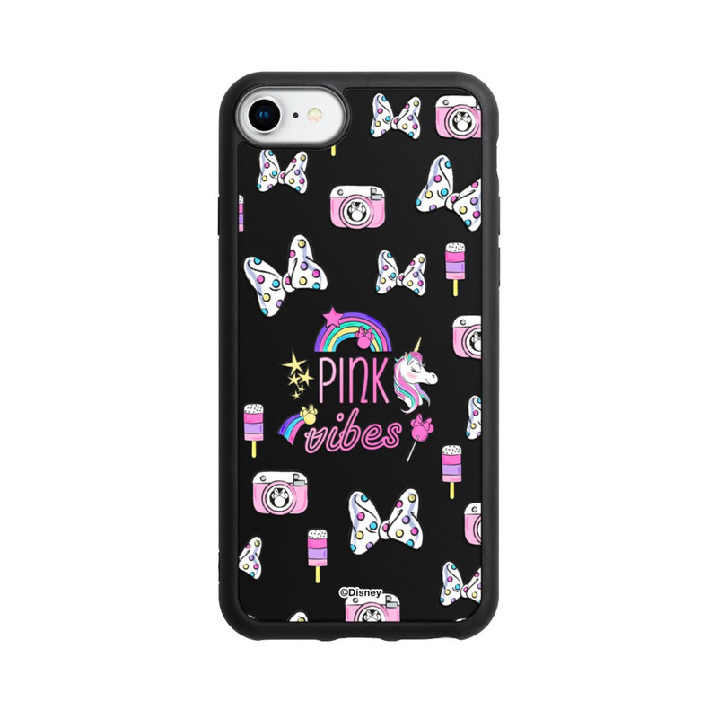 iPhone 8 Base Case Pink Vibes Transparent