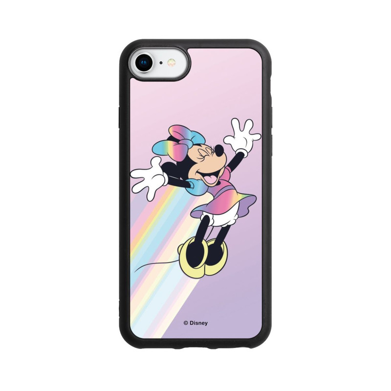 iPhone 8 Base Case Minnie Rainbow