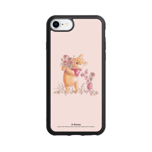 Apple iPhone 8 Base Case Winnie Puuh and Ferkel Blumen