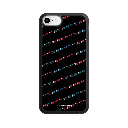 Apple iPhone 8 Base Case Drei Fragezeichen Muster Schräg