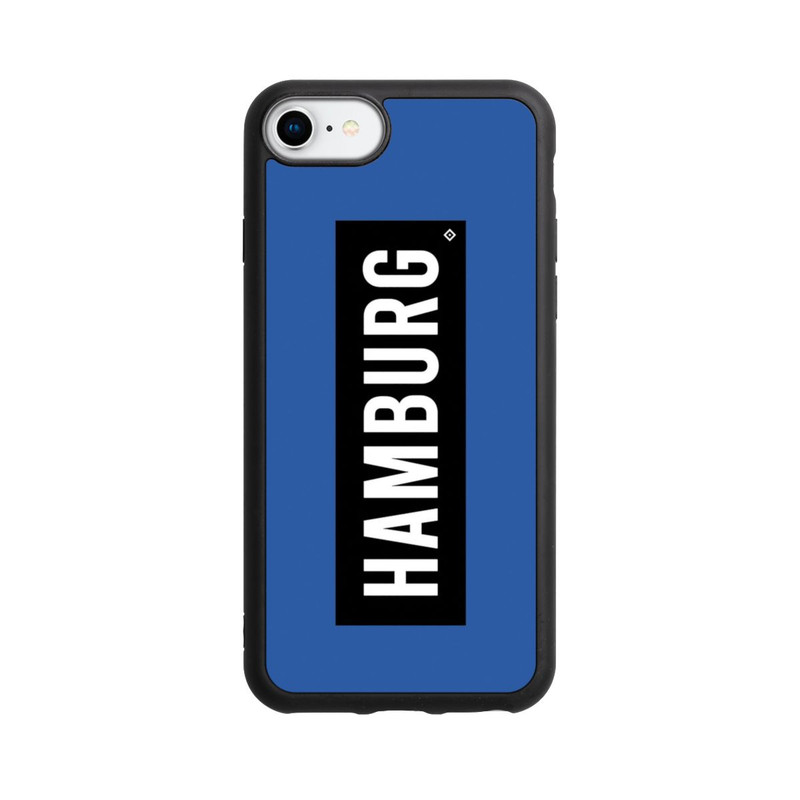 iPhone 8 Base Case HSV Hamburg Schwarz Blau