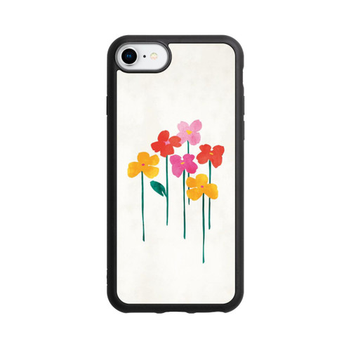 Apple iPhone 8 Base Case Kleine glückliche Blumen