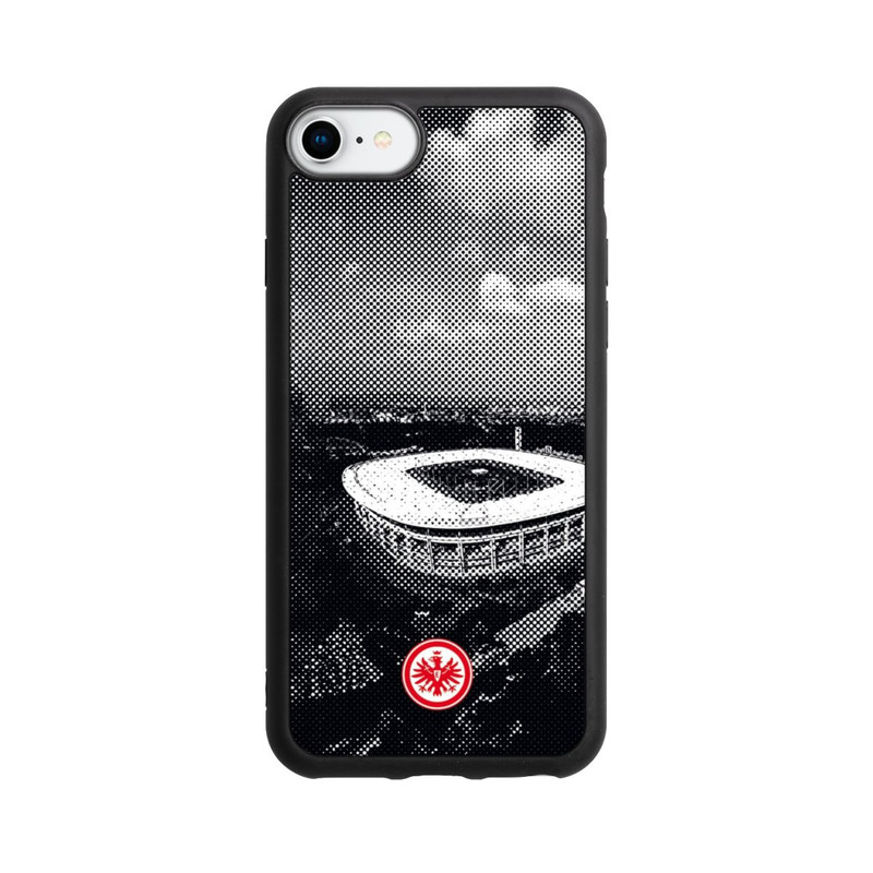 iPhone 8 Base Case SGE Stadion Schwarz Weiß