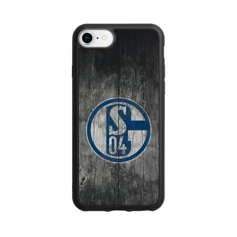 iPhone 8 Base Case Schalke 04 Holz Look