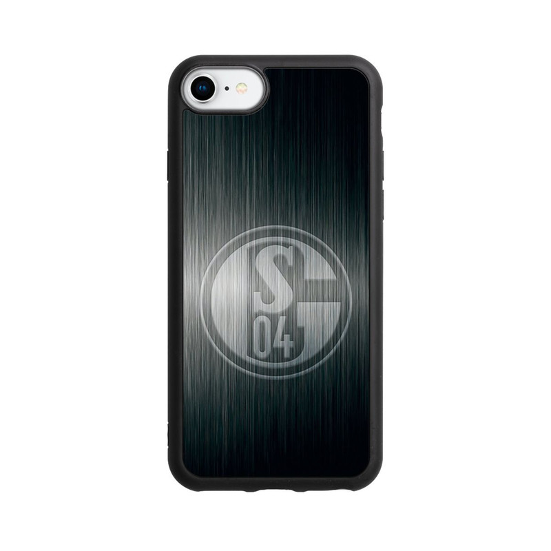 iPhone 8 Base Case Schalke 04 Metall Look