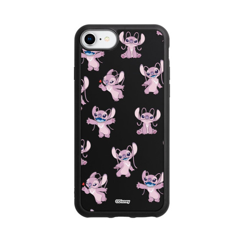 Apple iPhone 8 Base Case Angel Faces Pattern Transparent