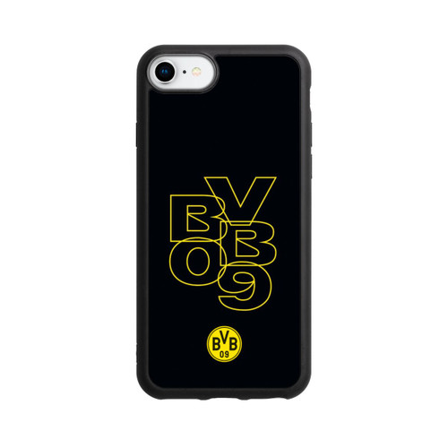 Apple iPhone 8 Base Case BVB09 Gelb Schwarz