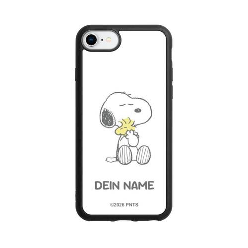 Apple iPhone 8 Base Case Snoopy And Woodstock Cuddling Personalisierbar