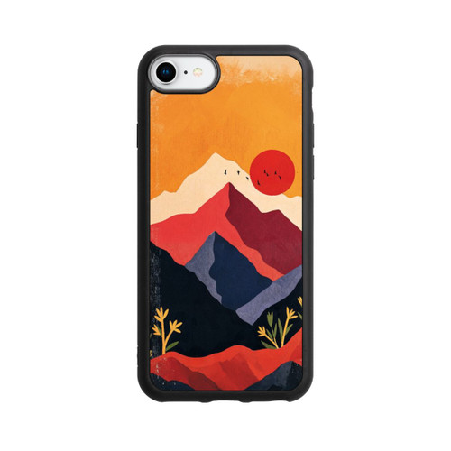 Apple iPhone 8 Base Case Les Alpes En Rouge