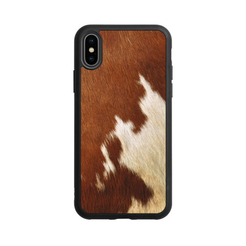 Apple iPhone Xs Base Case Kuhfell Look