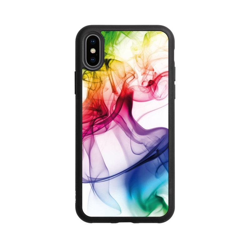 iPhone Xs Base Case farbige Welle