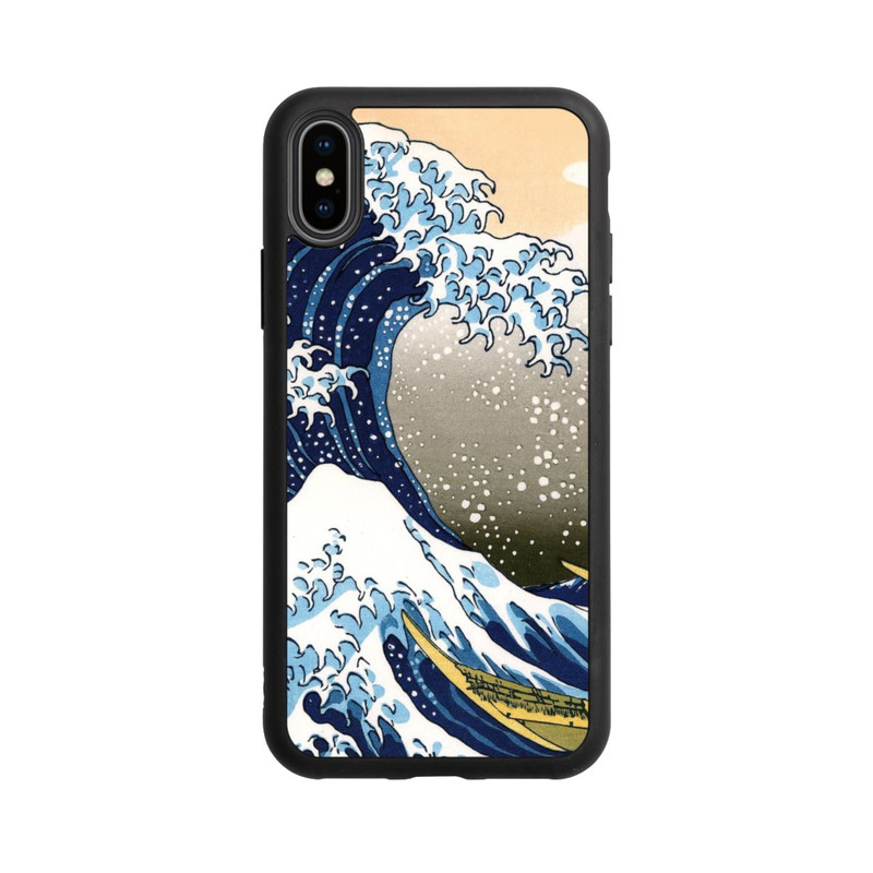 iPhone Xs Base Case Great Wave of Kanagawa / Die große Welle vor Kanagawa