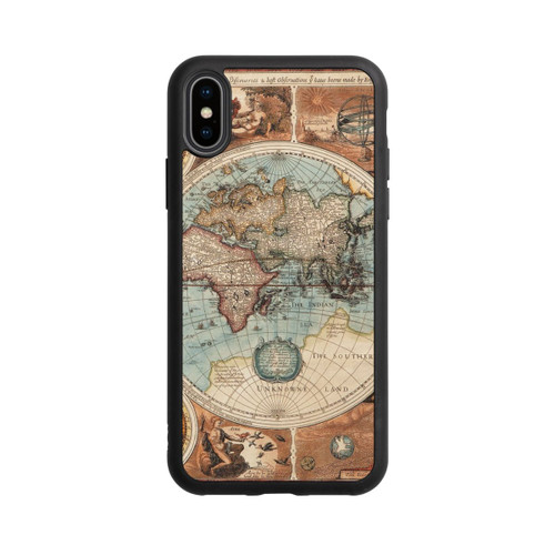 Apple iPhone Xs Base Case Vintage Weltkarte