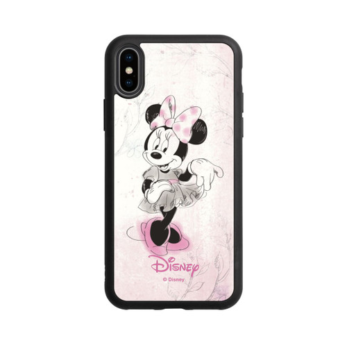 Apple iPhone Xs Base Case Minnie Aquarell