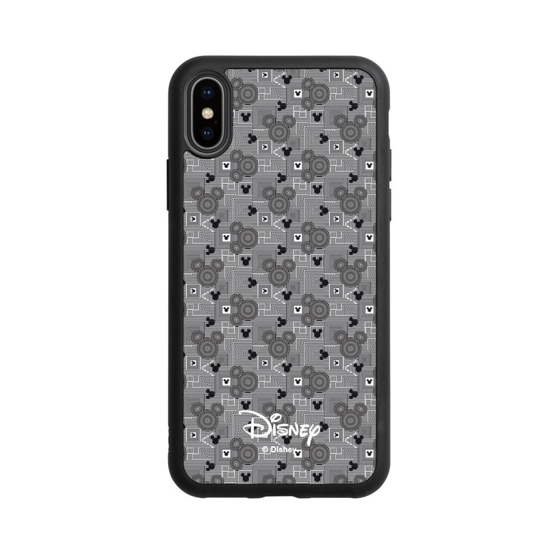 iPhone Xs Base Case Micky Optical Illusion