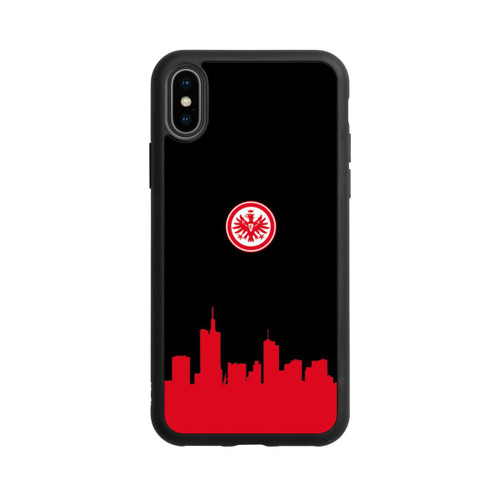 Apple iPhone Xs Base Case Eintracht Frankfurt Skyline Rot