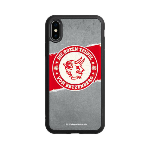 Apple iPhone Xs Base Case 1.FCK die Roten Teufel