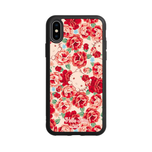 Apple iPhone Xs Base Case Hallo Kitty - Magnolie Rot