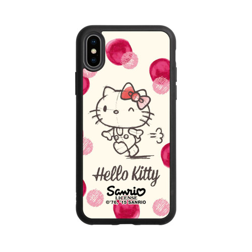 Apple iPhone Xs Base Case Hello Kitty - Pünktchen