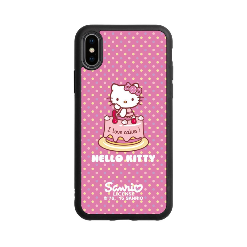 iPhone Xs Base Case Hello Kitty - I Love Cakes