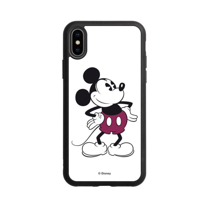 iPhone Xs Base Case Micky Maus Retro