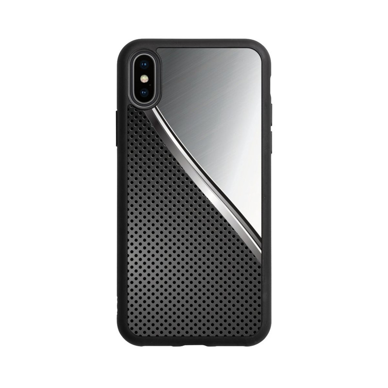 iPhone Xs Base Case Duo Metal Surface