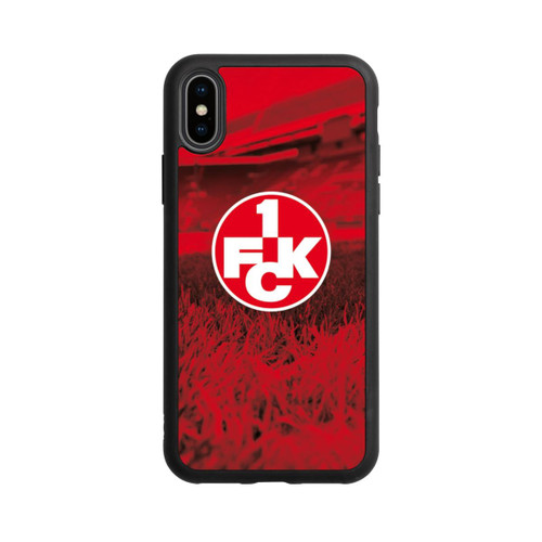 Apple iPhone Xs Base Case Stadionrasen FCK Rot