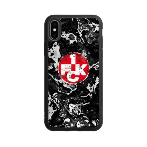 Apple iPhone Xs Base Case FCK Schmelztigel Schwarz