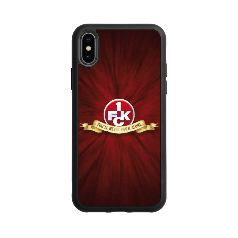 iPhone Xs Base Case 1. FCK - You Will Never Walk Alone