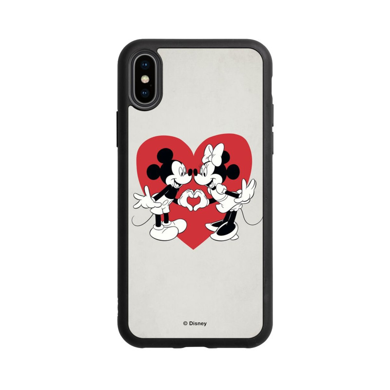 iPhone Xs Base Case Micky and Minnie in Love