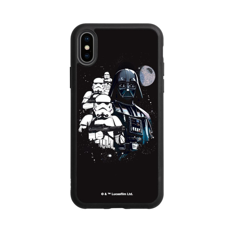 iPhone Xs Base Case Dunkle Seite