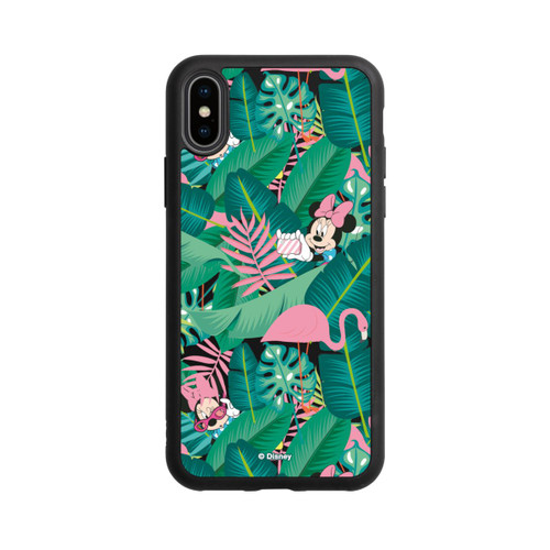 Apple iPhone Xs Base Case Minnie Summer Palmblätter ohne Hintergrund