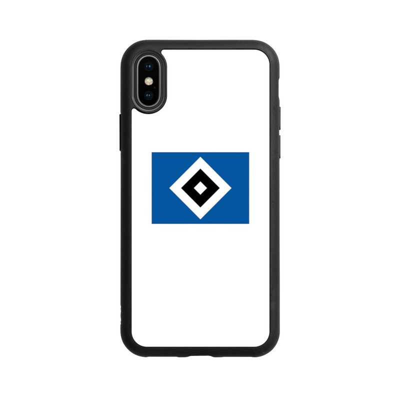 iPhone Xs Base Case HSV Weiss / Blau