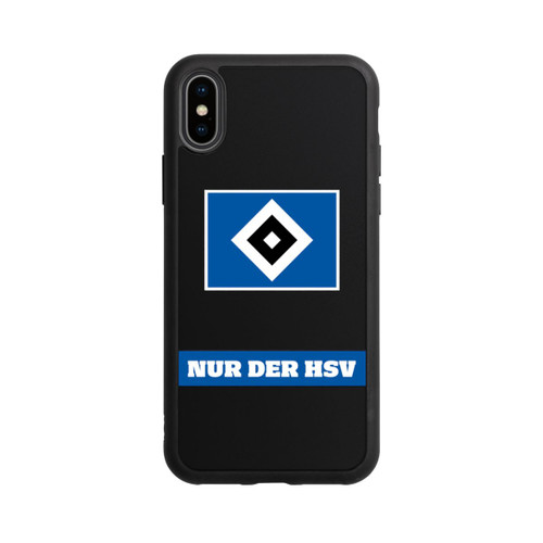 Apple iPhone Xs Base Case Nur der HSV Blau - ohne Hintergrund