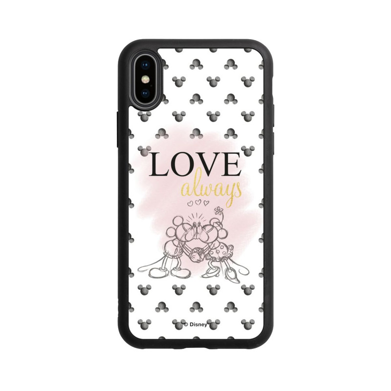 iPhone Xs Base Case Micky Love Always