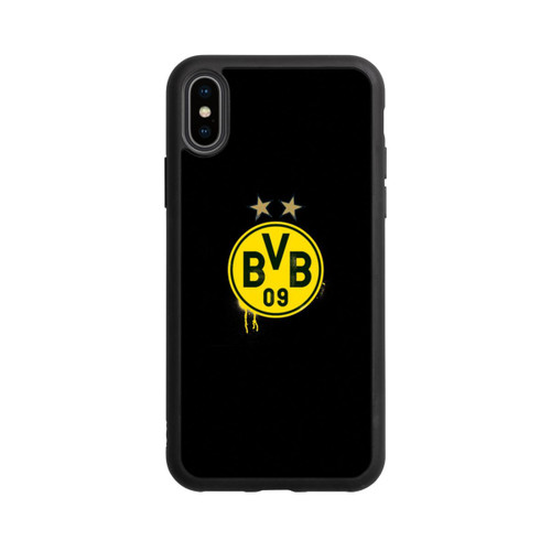 Apple iPhone Xs Base Case Spraylogo 2 Sterne - BVB