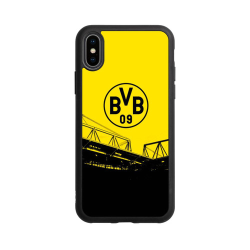 Apple iPhone Xs Base Case Stadion Schwarz-Gelb - BVB
