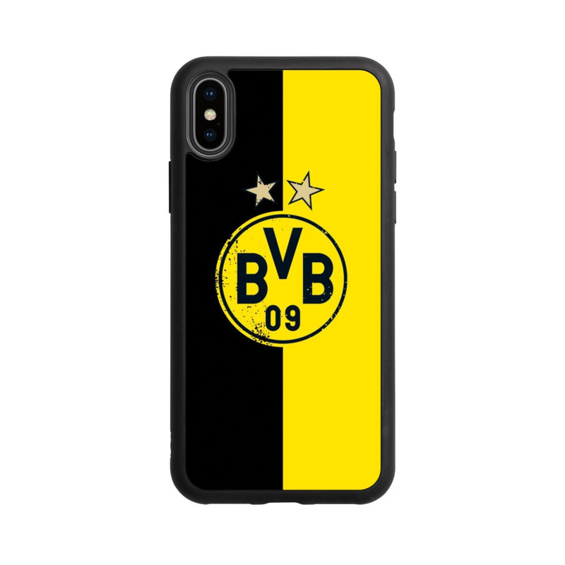 iPhone Xs Base Case Sterne Destroyed Look - BVB