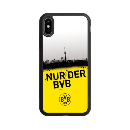Apple iPhone Xs Base Case Nur der BVB - Silhouette