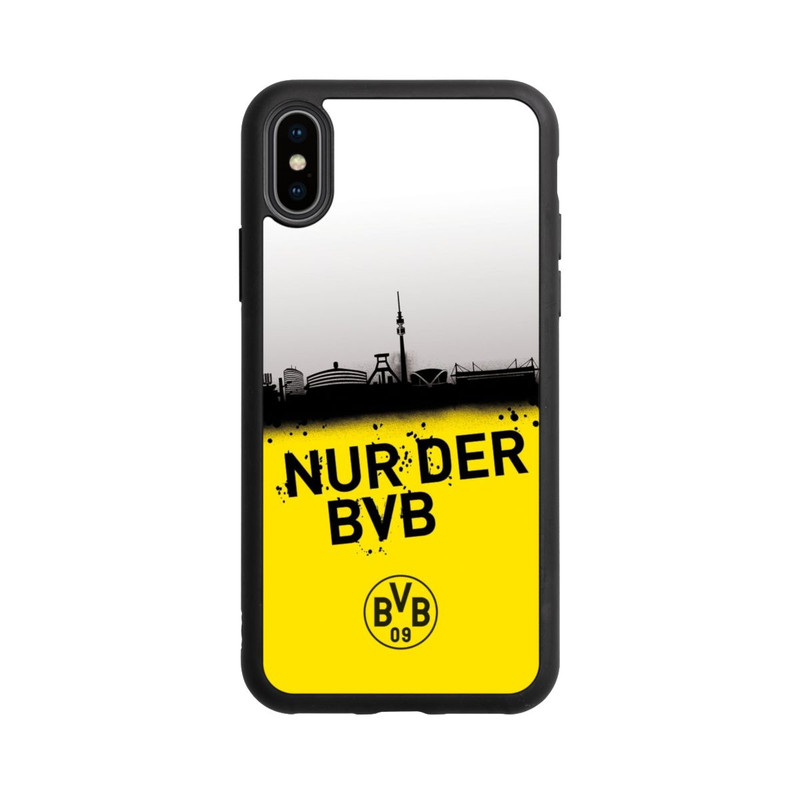 iPhone Xs Base Case Nur der BVB - Silhouette